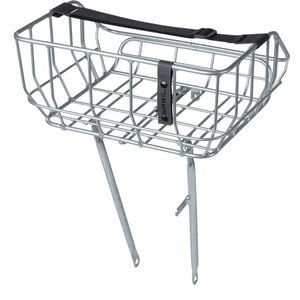 Basil Portland Bicycle Front Basket 25 Litres Chrome
