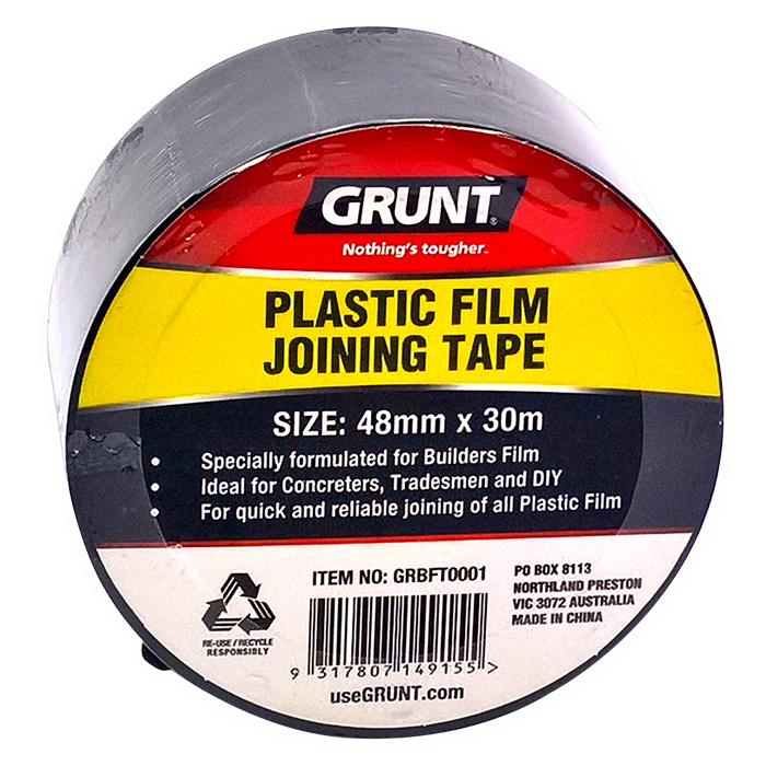 GRUNT 48mm x 30m Builders Film Joining Tape