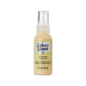 Plaid 59ml Light Yellow Gallery Glass Paint