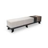 Modern Home LivingHALDIS Bench 180cm(W) x 40cm(D) x 40cm(H) - Warm Oak & Black