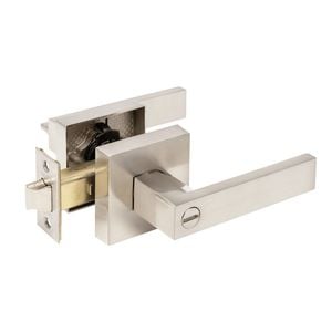 Zanda Brushed Nickel Trident Privacy Set