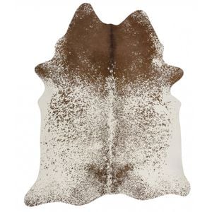 Premium Brazilian Cow Hide Brown 200x150 Cm Appox - Medium Indoor Floor Rug