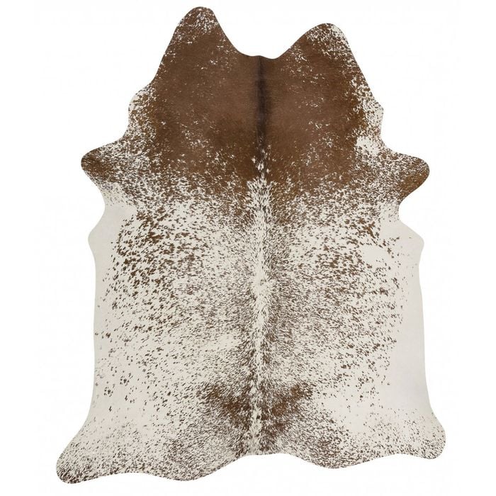 Premium Brazilian Cow Hide Brown 200x150 Cm Appox - Medium Indoor Floor Rug