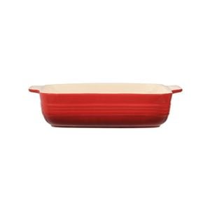Le Connoisseur Stoneware Square Baking Dish 24cm Red Baccarat