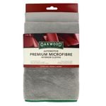 OAKWOOD 450 x 450mm Premium Auto Interior Cloth - 2 Pack