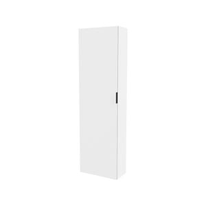 Lugna 2048 x 600 x 280mm White 5 Shelf 1 Left Hand Door Cabinet