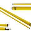 Cuemaster YELLOW Metallic Pool Snooker Billiard Cue
