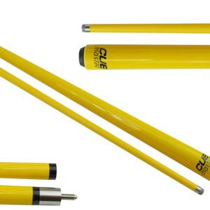 Cuemaster YELLOW Metallic Pool Snooker Billiard Cue