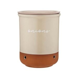 Ladelle Eco 21cm Terracotta Taupe Onion Vault Food Storage