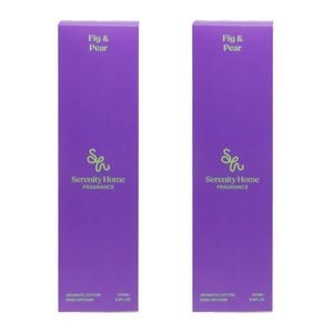 2PK Serenity Ripe Fig and Juicy Pear Scent Home Fragrance Reed Diffuser 200mL