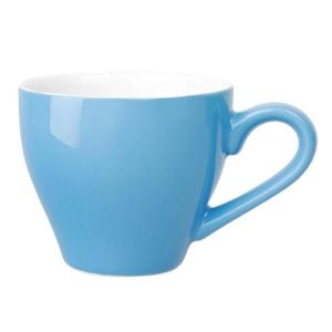 Olympia Cafe Espresso Cup Blue 100ml Box 12 Stoneware Commercial Coffee Shop Tableware