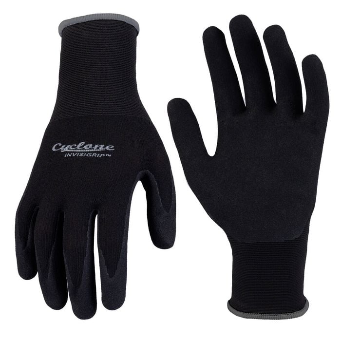 Cyclone Large Invisigrip Tough Gardening Gloves