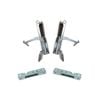 X2 Oem Oven Door Hinges Assembly With Supports 00627449kit, Suits Bosch