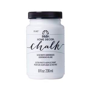 Folk Art 8oz/237ml White Home Décor Chalk Paint