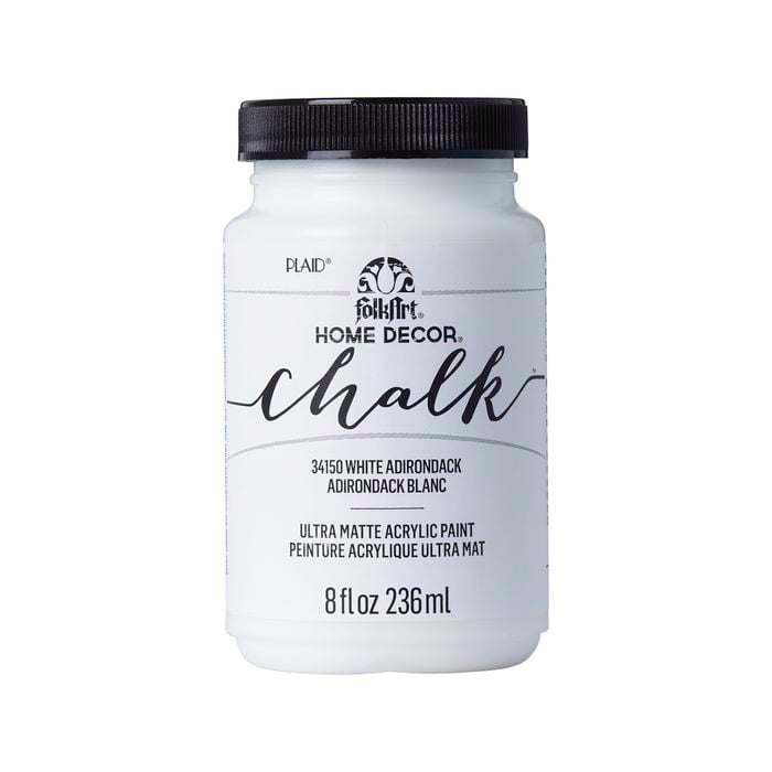 Folk Art 8oz/237ml White Home Décor Chalk Paint