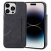 Soka Hanman Card Leather Case (suits Iphone 15 Pro) - Black