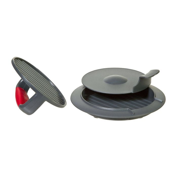 Progressive Prepworks Plastic Perfect Burger Press Patty Moulder - Grey