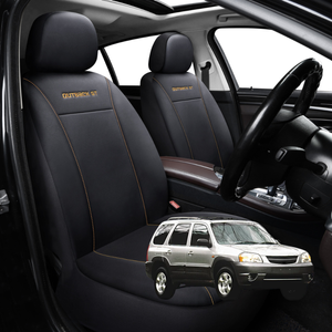 Car Seat Cover for Mazda Tribute 2001 - 2008  - Black-Front Only