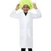 Crazy Scientist Lab Coat Boys Fancy Dress Costume - Medium