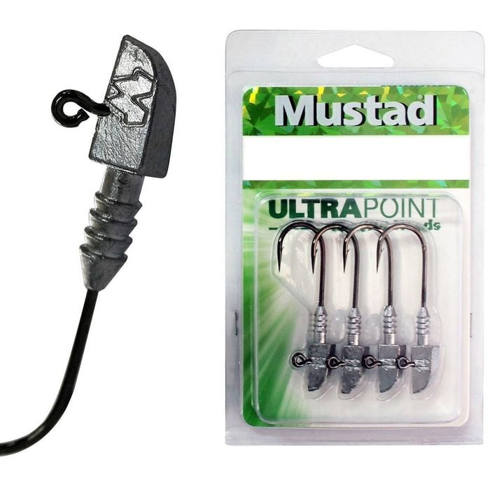 Tête plombée ronde Mustad Big Game hameçon 12/0 - RDB Fishing