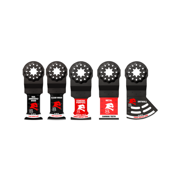 Diablo Multi-Tool Blade Set Starlock - 5 piece