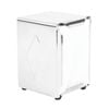 Olympia Napkin Holder Stainless Steel Square Tabletop 120x150x40mm