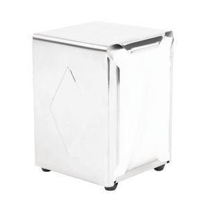 Olympia Napkin Holder Stainless Steel Square Tabletop 120x150x40mm