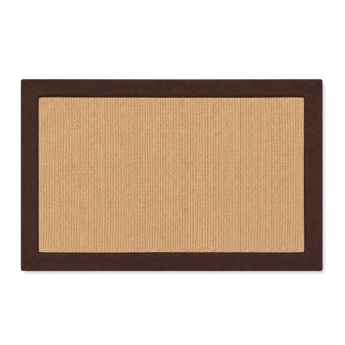 Kenova 50x80cm Jute Cotton Border Indoor Mat