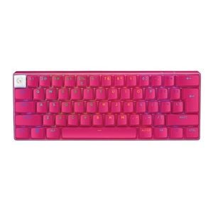 Logitech Pro X 60 Lightspeed Wireless Gaming Keyboard - Magenta [920-011954]