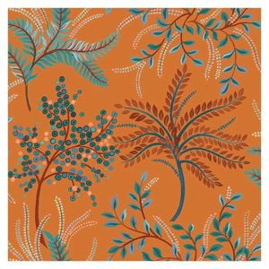 Bedgebury - Tangarine Wallpaper TJ40406