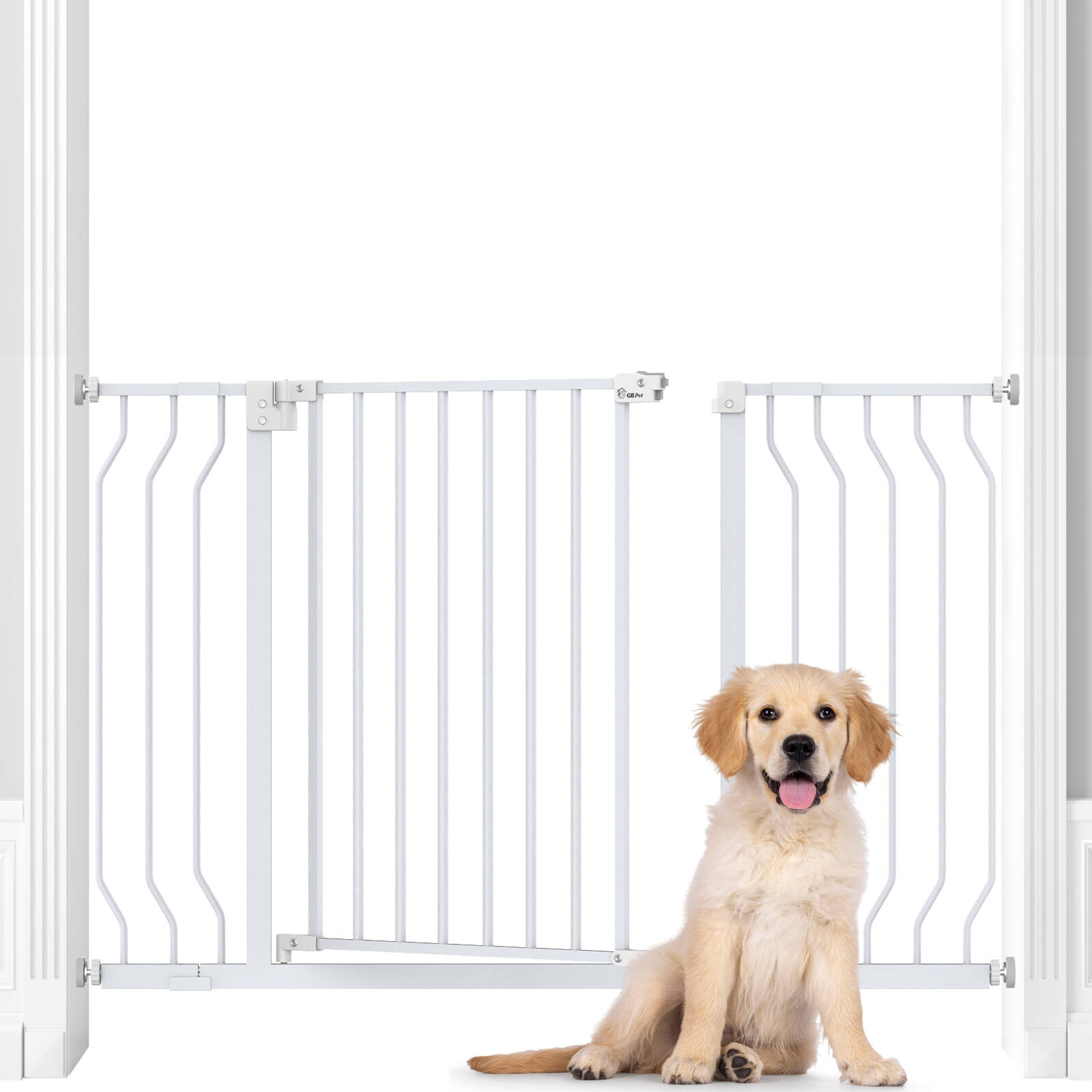 Wooden Stair Dog Gate Bunnings Baby Gates For Stairs Advwin Pet