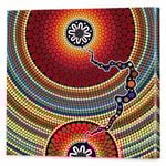 Connection | 75 x 75cm Stretched Canvas Print