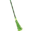 Rubie’s Witch Broom Metallic Glitter Halloween Costume Accessory Green, One-Size