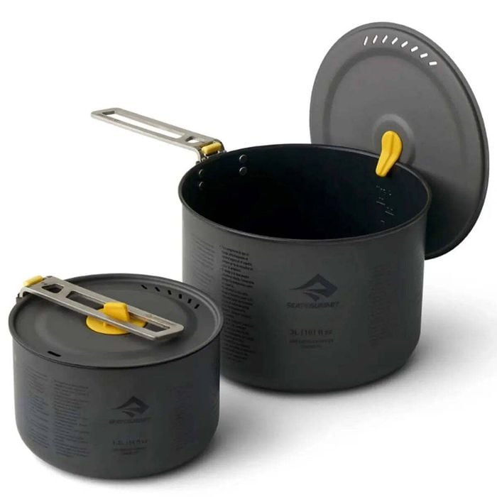 Sea To Summit Frontier Ultralight Two Pot Set - 1.3l And 3l Pots