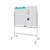 Costway  Mobile Whiteboard 120x90cm Magnetic Adjustable