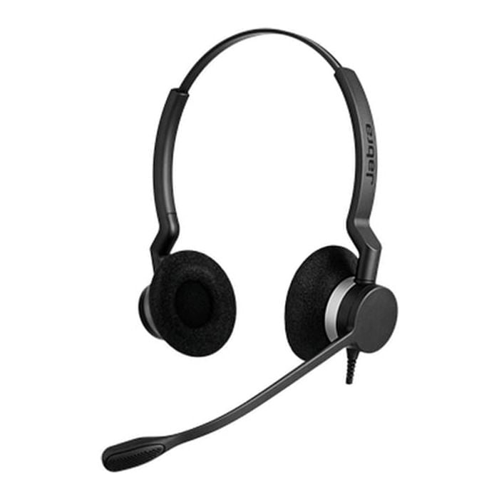 Jabra Biz 2300 Quick Disconnect Duo Headset [2309-820-105]