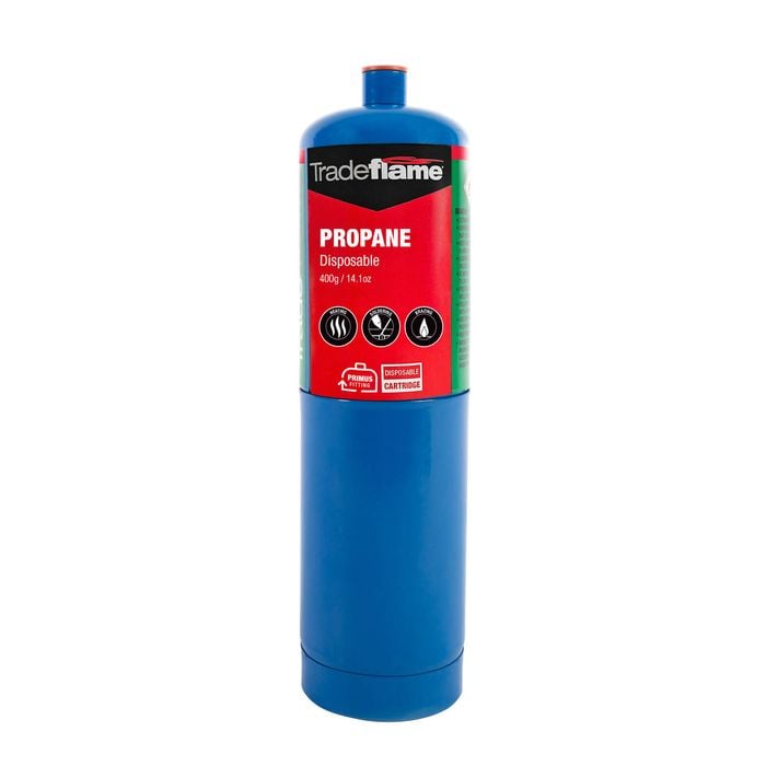 Tradeflame 400g Propane Disposable Cartridge with Primus Internal Fitting