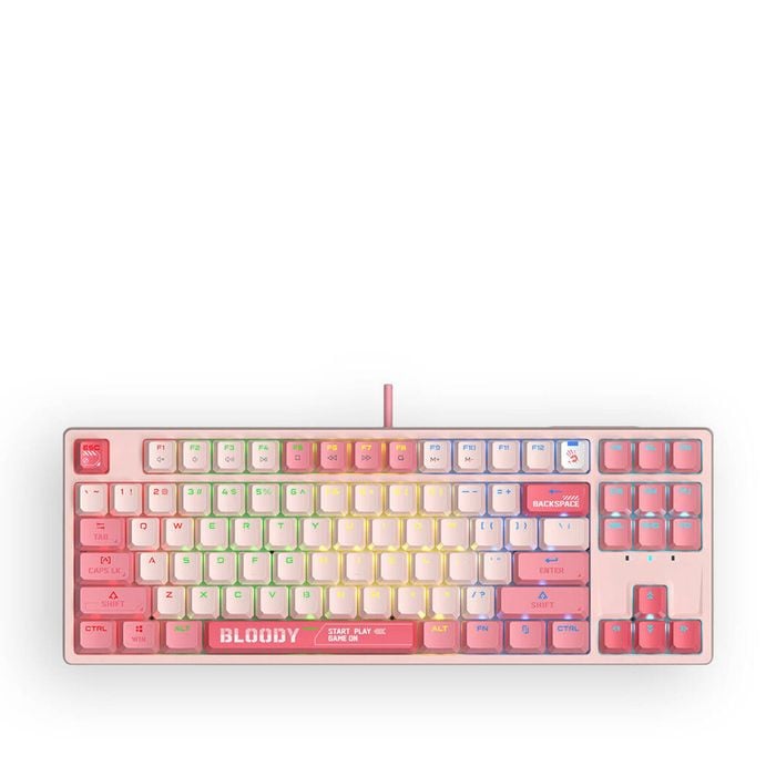 Bloody S87 Energy Pink Tkl Blms Mechanical Keyboard