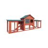 Alopet Rabbit Hutch Chicken Coop Bunny House Run Cage Wooden Outdoor Pet Hutch