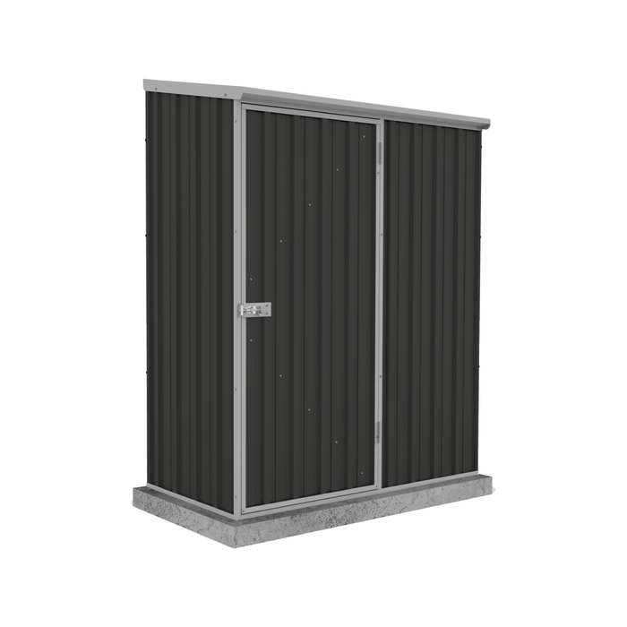 Absco Sheds 1.52 x 0.78 x 1.95m Monument Space Saver Single Door Garden Shed