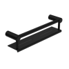 Nero Mecca Care 25mm Grab Rail With Shelf 450mm Matte Black