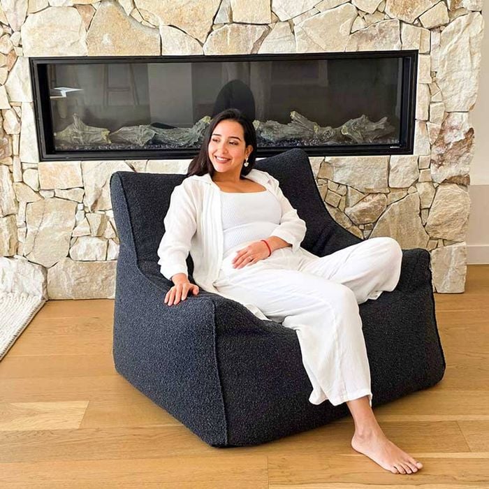 Serena Armchair - Bouclé Black - For Adults, Children & Teenagers - For Indoor Use