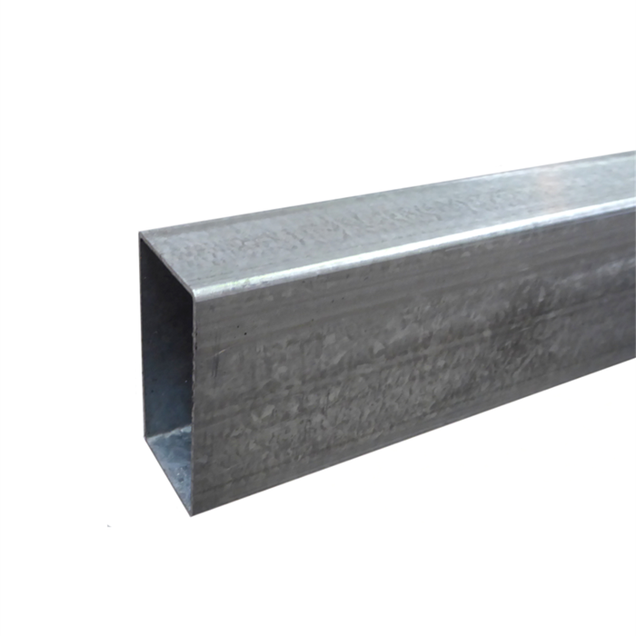 Australian Handyman Supplies 76 x 38 x 1.6mm 2.67m Galvanised Tube - galvanised 2.67m
