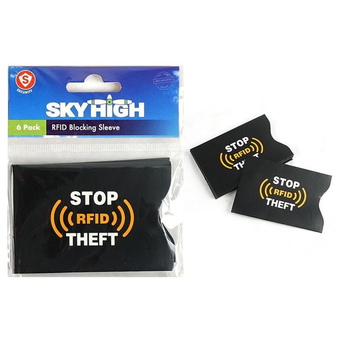 pacsafe rfid blocking credit card sleeve Pacsafe® RFIDsafe™ RFID blocking card wallet main image 1