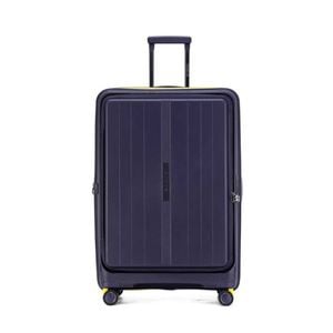 Tosca Cruiser Hard Case Carry On Travelling Suitcase Large 77x51x32cm PUR/YLW