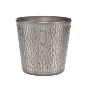 NNEOBA 300ml Titanium Camping Mug Double-Layer Grey