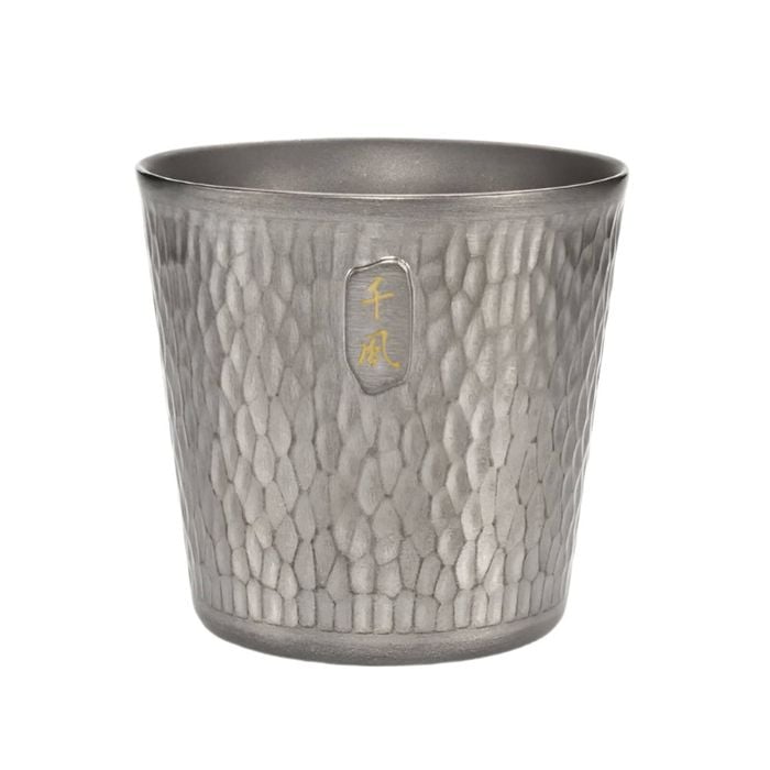 NNEOBA 300ml Titanium Camping Mug Double-Layer Grey