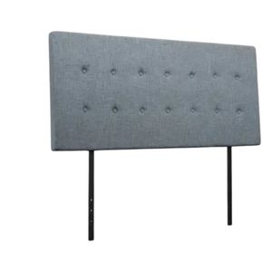 Freddy Linen Headboard Bluish Grey - Super King