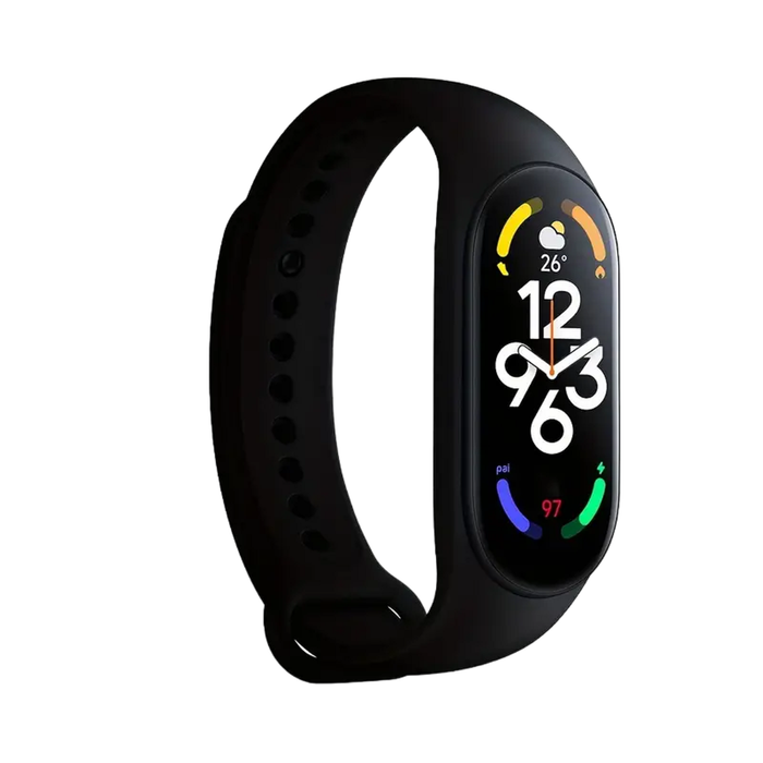 Lifebay Smart Band Black - Fitness Tracker with Social Media Notifications