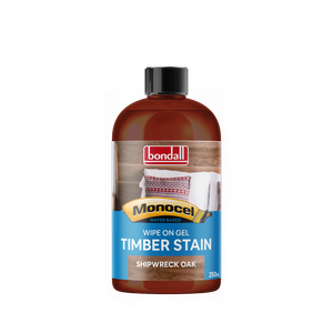 Bondall 250ml Shipwreck Oak Monocel Wipe On Gel Stain